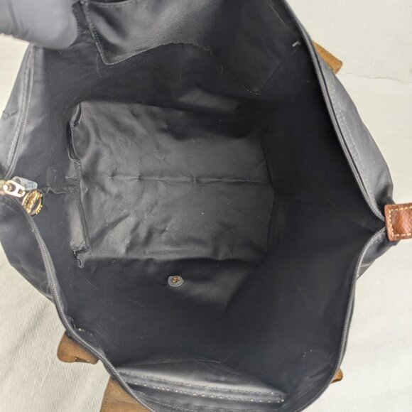 Longchamp Le Pliage Nylon Tote Bag Black – Authentic, Used, Fast Shipping Deal! - Picture 4 of 16